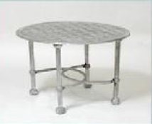 Cast Aluminum Garden Patio Furniture Weave Coffee Table